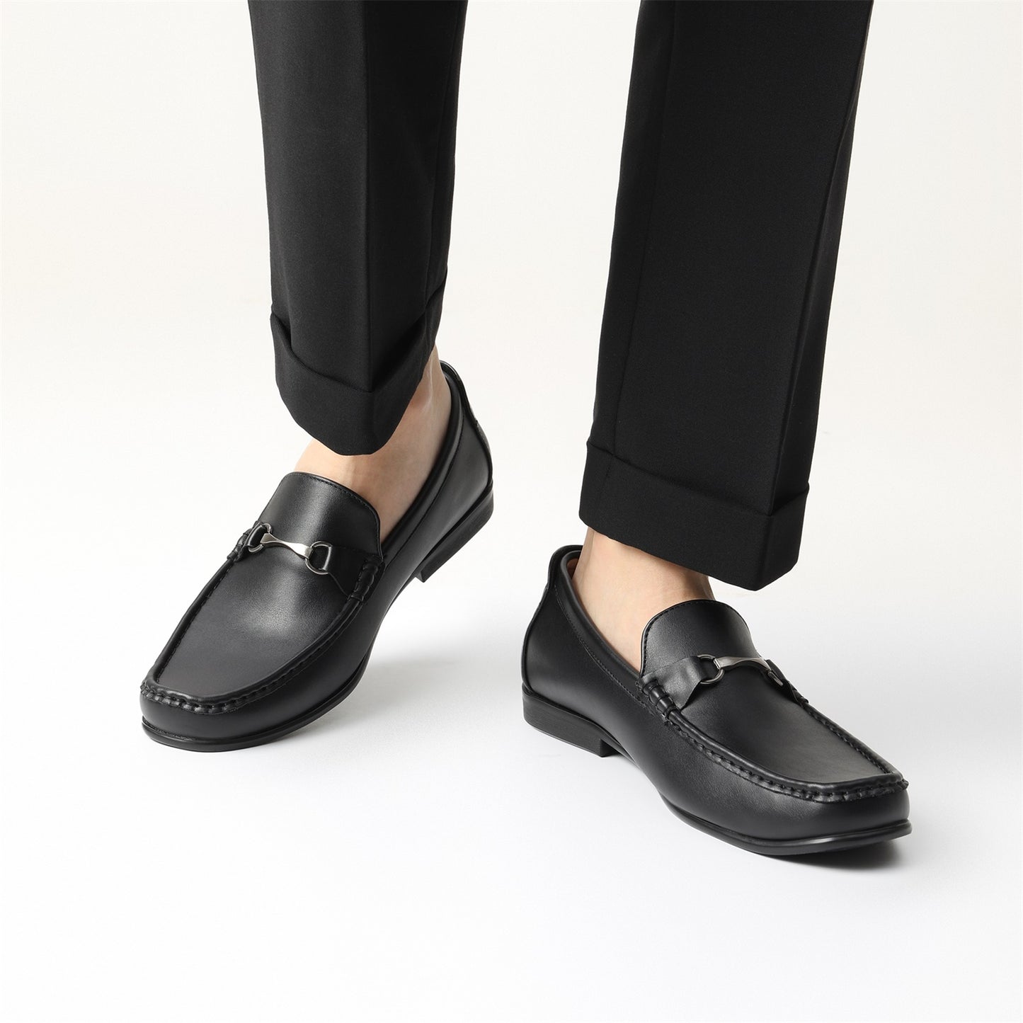 Mocassins classiques pour homme Black