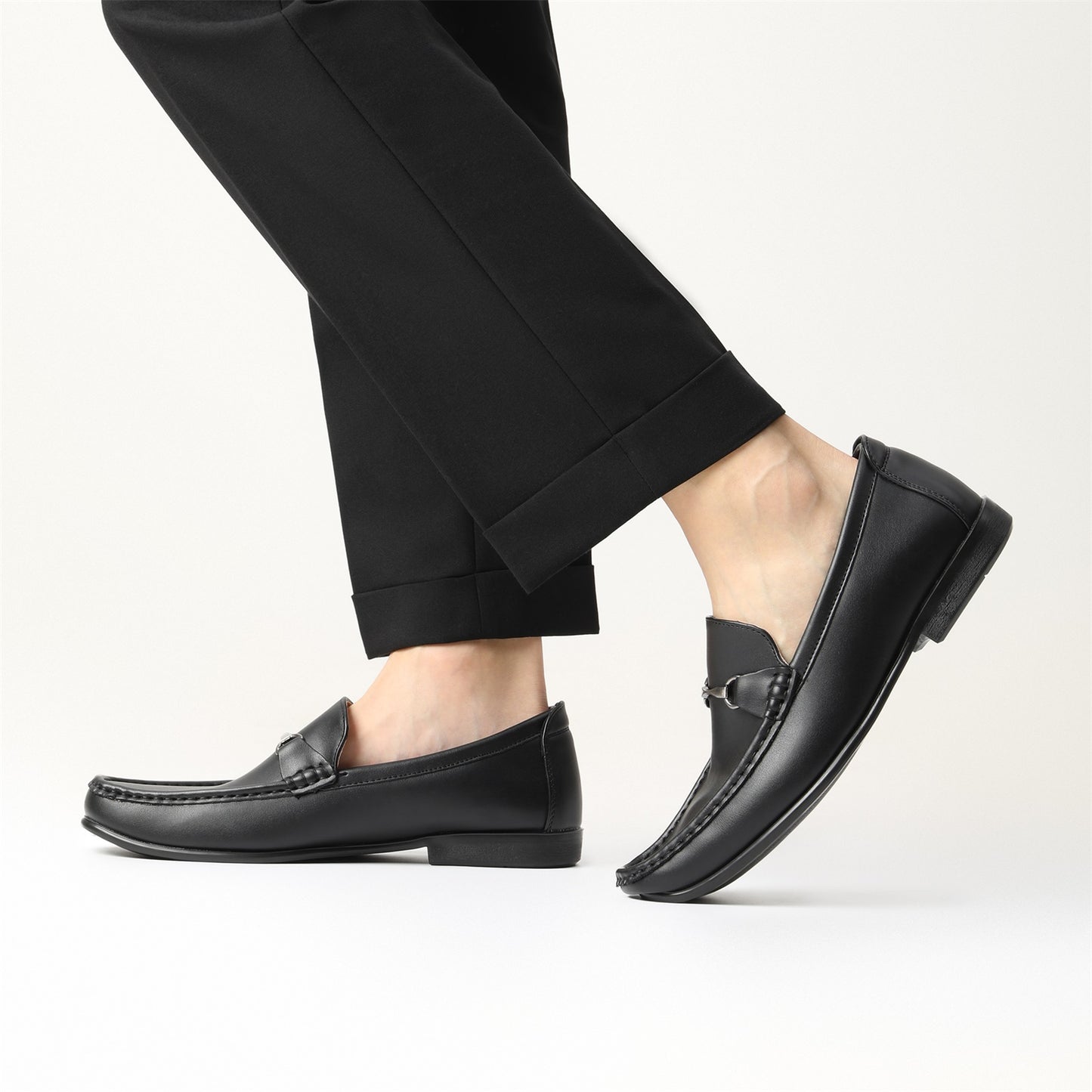 Mocassins classiques pour homme Black