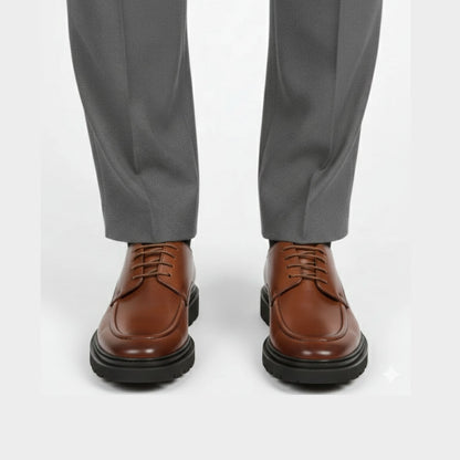 Chaussure Marron Classique en Cuir Confortable
