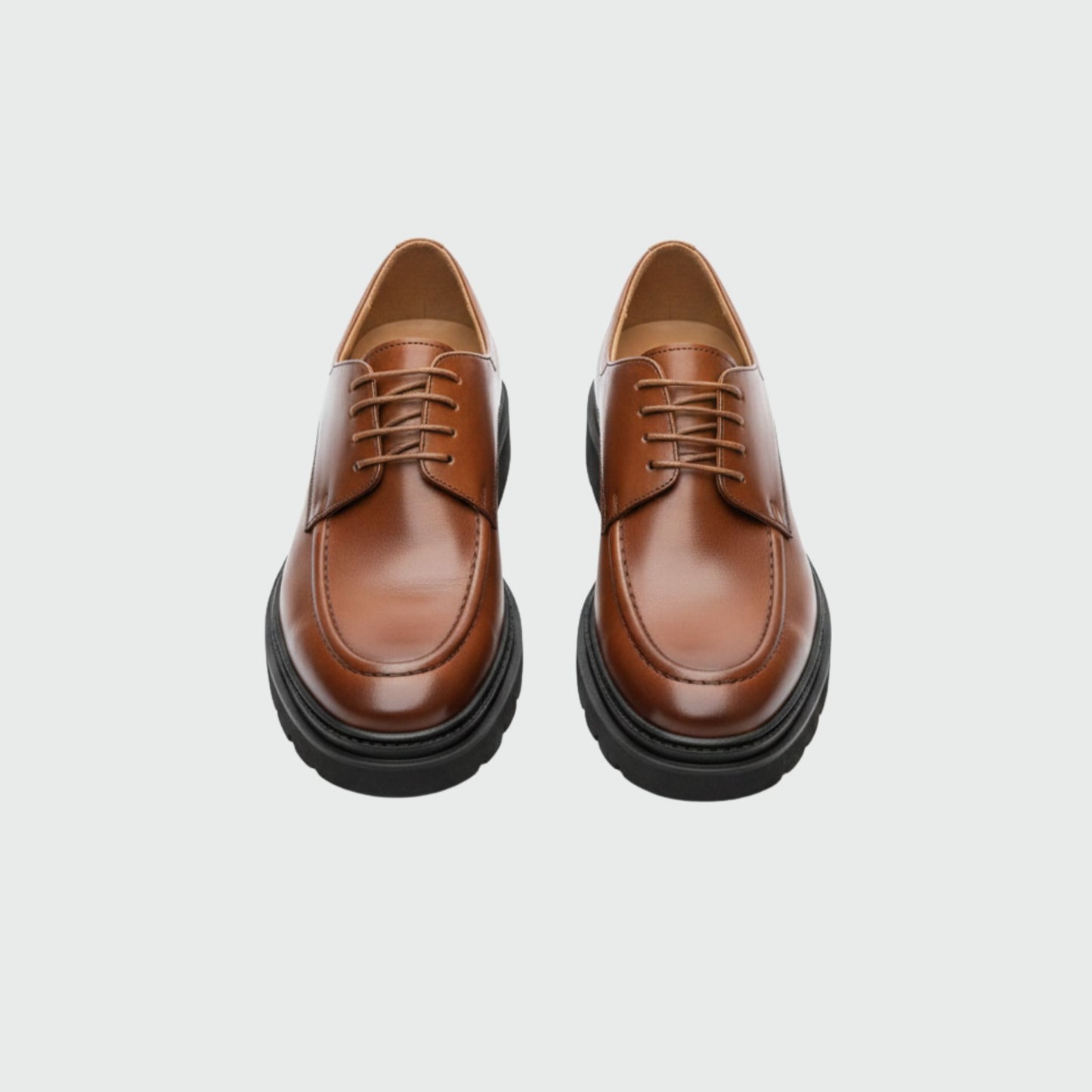 Chaussure Marron Classique en Cuir Confortable