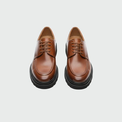 Chaussure Marron Classique en Cuir Confortable