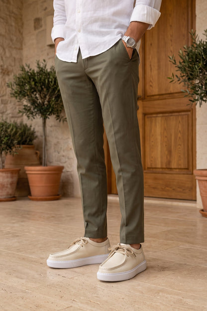 Derby Cuir Grainé Plateforme