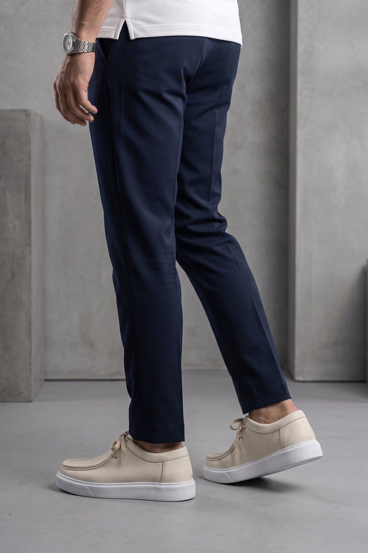 Derby Cuir Grainé Plateforme