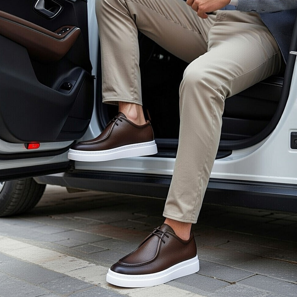 Derby Élégant Cuir Premium
