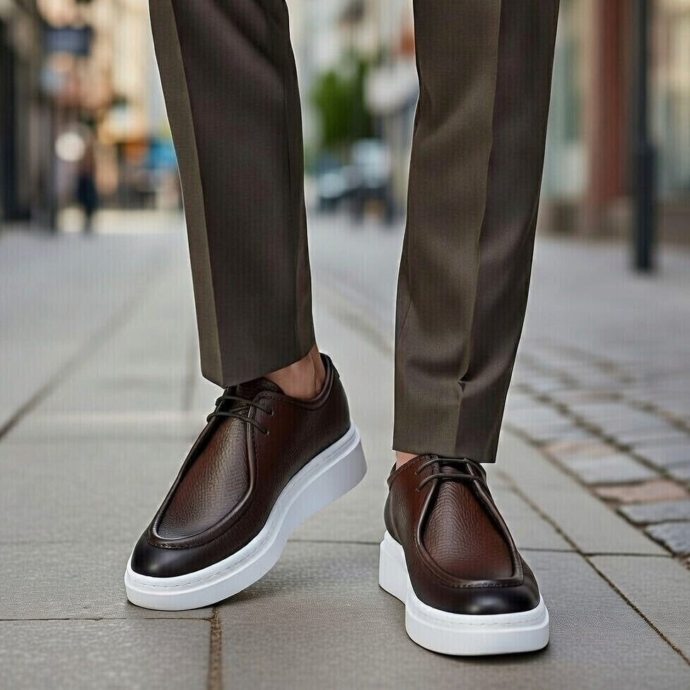 Derby Élégant Cuir Premium