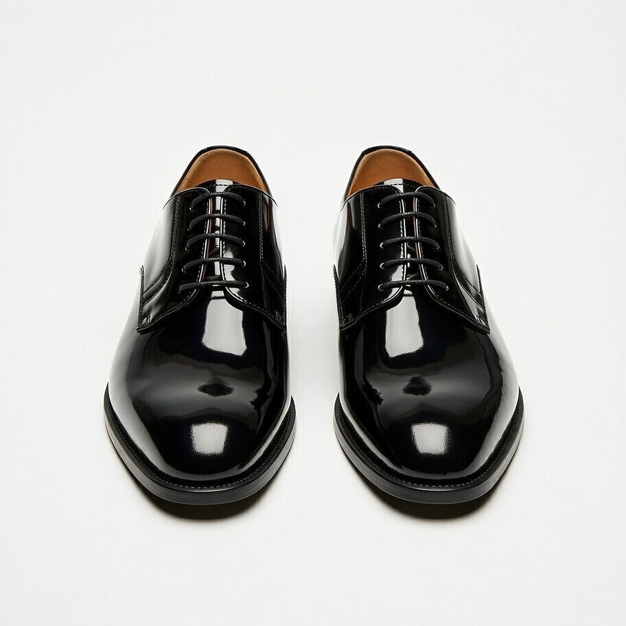 Chaussures Classiques Noir en Cuir Premium
