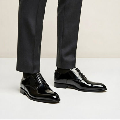 Chaussures Classiques Noir en Cuir Premium