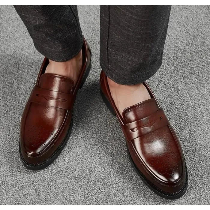 Chaussures habillées luxueuses pour hommes
