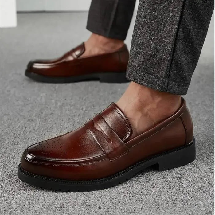 Chaussures habillées luxueuses pour hommes